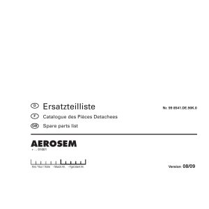 Pottinger Agricultural Aerosem Parts Catalog
