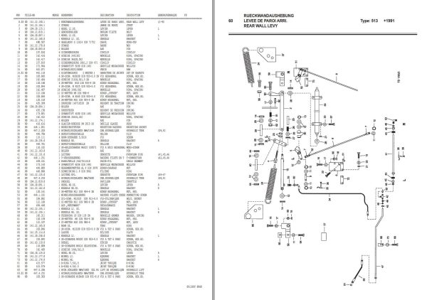Pottinger Agricultural Boss 2 T Parts Catalog 1