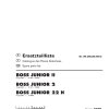 Pottinger Agricultural Boss Junior II 2 22H Parts Catalog