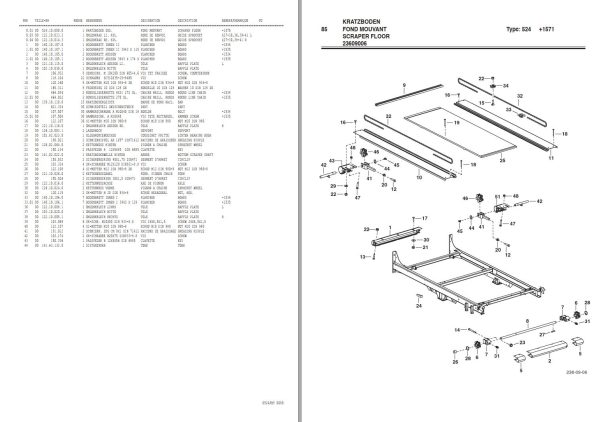 Pottinger Agricultural Boss L 28 T Parts Catalog 1