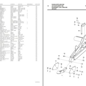 Pottinger Agricultural Boss L T L 22 T Parts Catalog 1