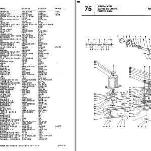 Pottinger Agricultural CAT 170 D Parts Catalog 1