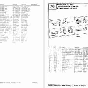 Pottinger Agricultural Cat 170 Economy Parts Catalog 1