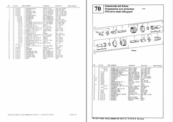 Pottinger Agricultural CAT 170 Economy Parts Catalog 1