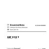 Pottinger Agricultural CAT 310 T Parts Catalog
