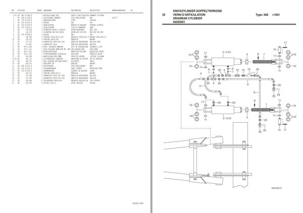 Pottinger Agricultural Euroboss 370 H Parts Catalog 1