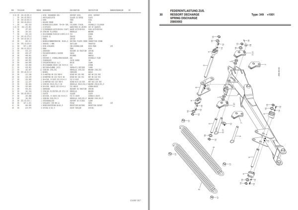 Pottinger Agricultural Eurocat 315 Heck Parts Catalog 1