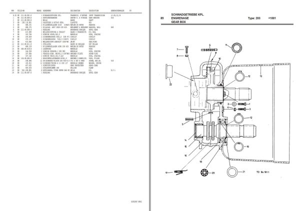 Pottinger Agricultural Eurohit 40 A N H Parts Catalog 1