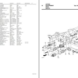 Pottinger Agricultural Eurotop 1251 A Parts Catalog 1