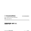 Pottinger Agricultural Eurotop 691 A Parts Catalog