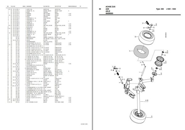 Pottinger Agricultural Eurotop 691 A Parts Catalog 1