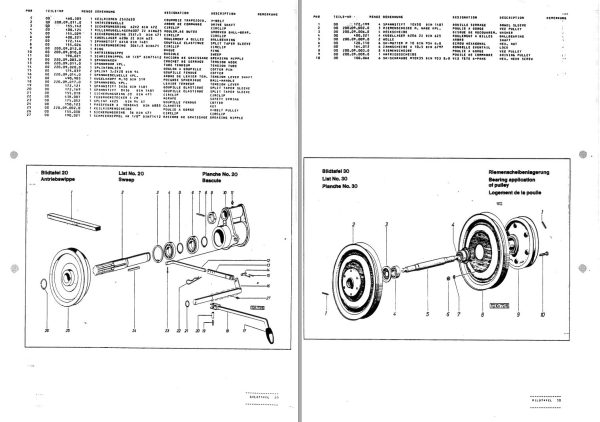 Pottinger Agricultural Heuraupe 220 Parts Catalog 1