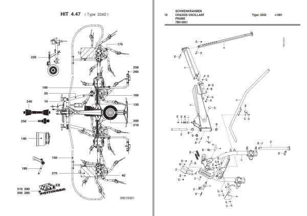 Pottinger Agricultural Hit 4.47 Parts Catalog 1 1