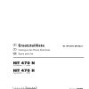Pottinger Agricultural Hit 470 N H Parts Catalog
