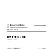 Pottinger Agricultural Hit 610 N NZ Parts Catalog