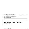 Pottinger Agricultural Hit 910 A AZ N NZ Parts Catalog