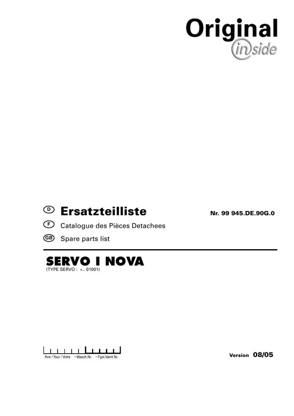 Pottinger Agricultural I Nova Parts Catalog