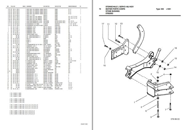 Pottinger Agricultural II 2 S Nova Parts Catalog 1