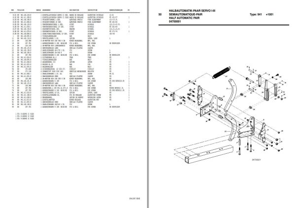 Pottinger Agricultural II Parts Catalog 1