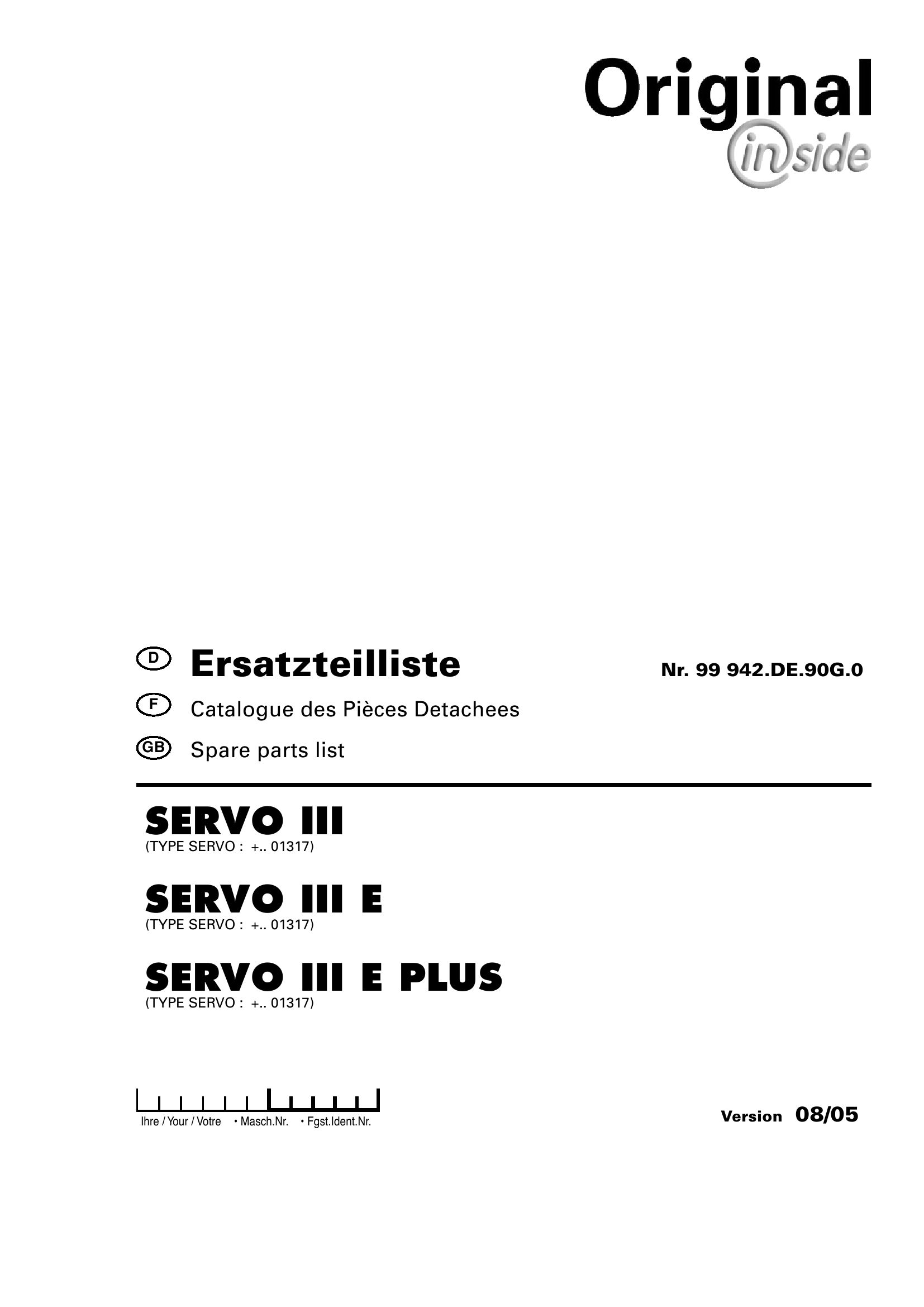 Pottinger Agricultural III E Plus Parts Catalog