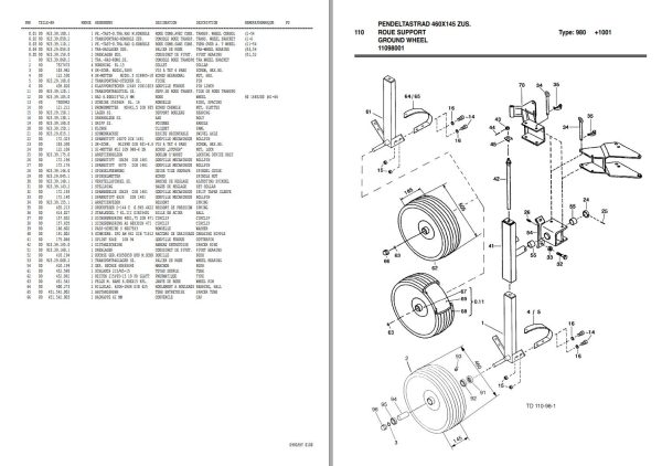 Pottinger Agricultural III SE Parts Catalog 1