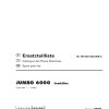 Pottinger Agricultural Jumbo 6000 Combiline Parts Catalog