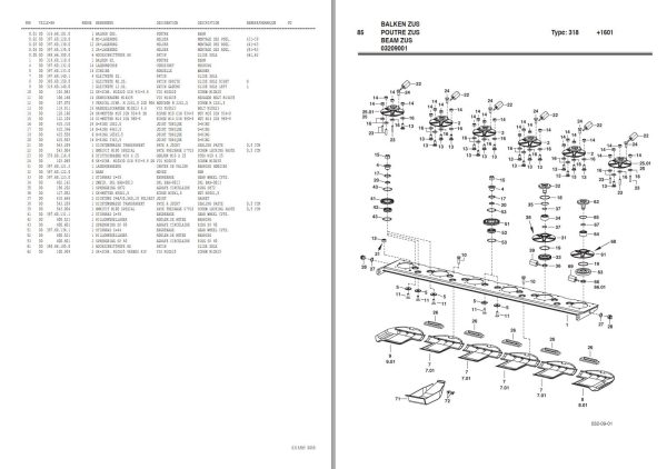 Pottinger Agricultural Nova Alpin 266 Parts Catalog 1