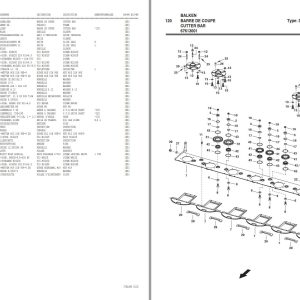Pottinger Agricultural Novacat 301 Alpha-motion ED RC Parts Catalog Pottinger Agricultural Novacat 301 F Classic Parts Catalog 1