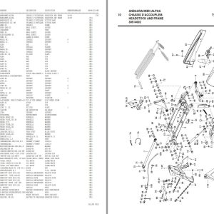 Pottinger Agricultural Novacat 351 F Parts Catalog 1
