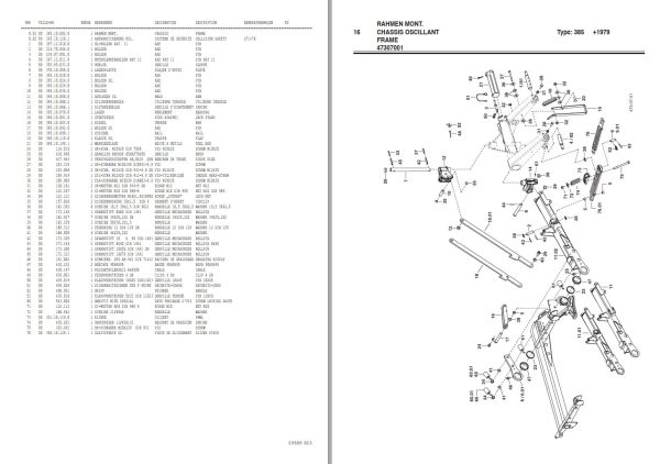 Pottinger Agricultural Novadisc 225 Parts Catalog 1