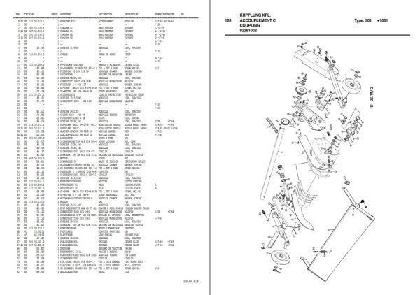 Pottinger Agricultural Pony I Parts Catalog 1