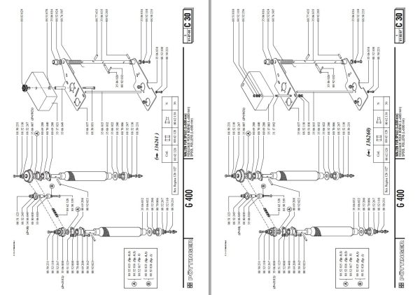 Pottinger Agricultural Rollprofi G 400 Parts Catalog 1