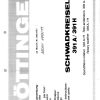 Pottinger Agricultural Schwadkreisel 391 Parts Catalog