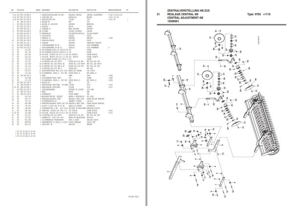 Pottinger Agricultural Synkro 4003 K Parts Catalog 1
