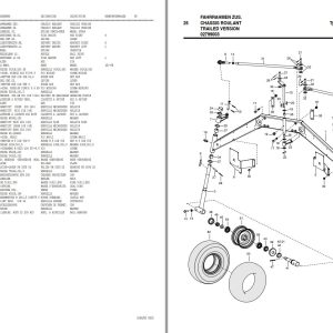 Pottinger Agricultural Top 800 Eurotop 801 Multitast Parts Catalog 1