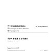 Pottinger Agricultural Top 852 C s line Parts Catalog