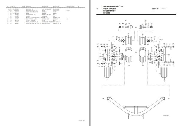 Pottinger Agricultural Top Eurotop 340 N Parts Catalog 1