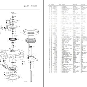 Pottinger Agricultural Top Eurotop 340 Parts Catalog 1