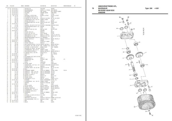 Pottinger Agricultural Top Eurotop 340 U Parts Catalog 1
