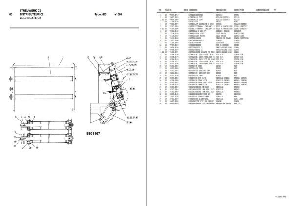 Pottinger Agricultural Twist 12001 TD Parts Catalog 1