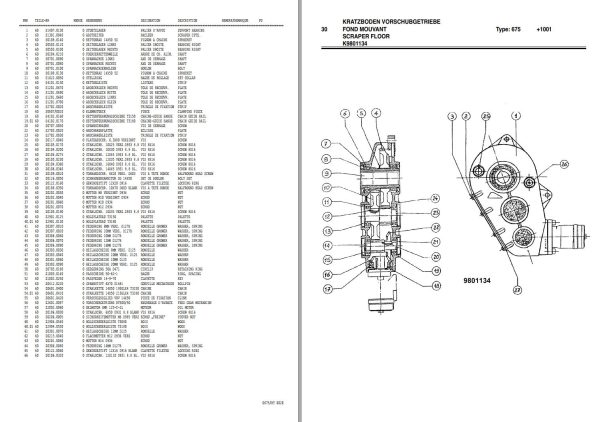 Pottinger Agricultural Twist 18001 TD Parts Catalog 1