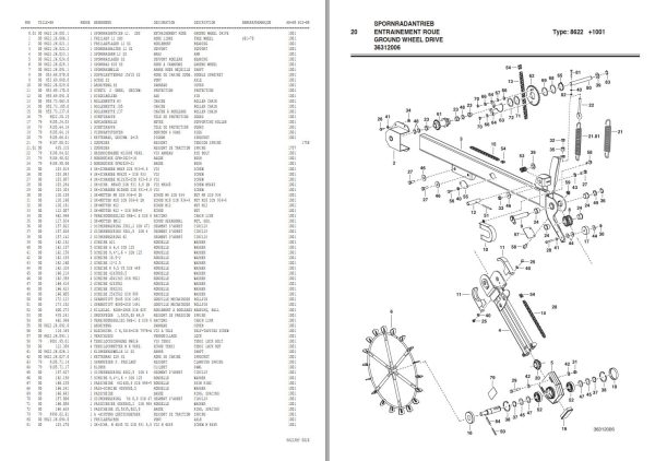 Pottinger Agricultural Vitasem 302 A Parts Catalog 1