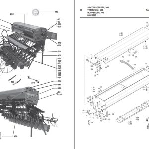 Pottinger Agricultural Vitasem A 250 300 400 Parts Catalog 1
