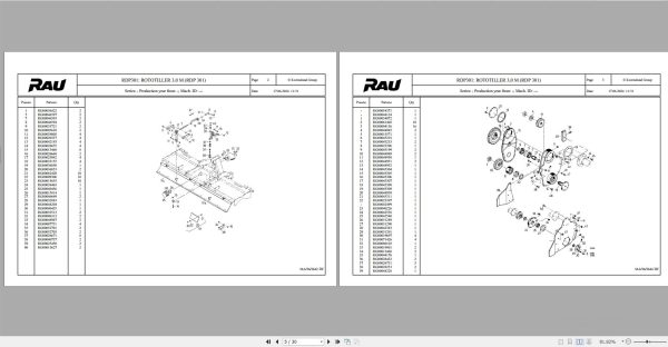 RAU Agricultural 8.19 GB PDF Spare Parts Manual Document 4