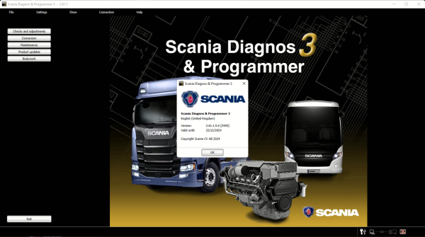 Scania SDP3 V2.61.1.5.0 2405 Diagnos Programmer 3 2024 1