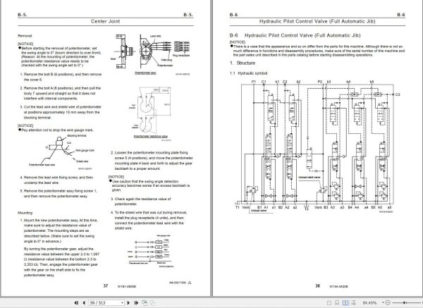Tadano Crane Gr 600N 2 Electrical Diagram And Service Manual Gr 600N 2 S1 1E 2