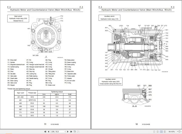 Tadano Crane Gr 600N 2 Electrical Diagram And Service Manual Gr 600N 2 S1 1E 3