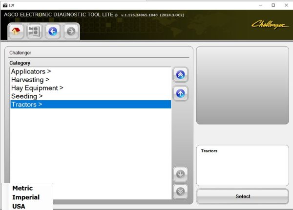 Tool AGCO EDT V1.126.24065.1048 2024.3.OC2 07.2024 Diagnostic Solution 3