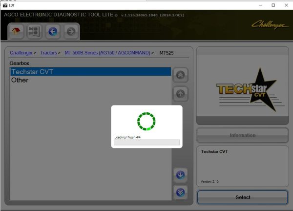 Tool AGCO EDT V1.126.24065.1048 2024.3.OC2 07.2024 Diagnostic Solution 7