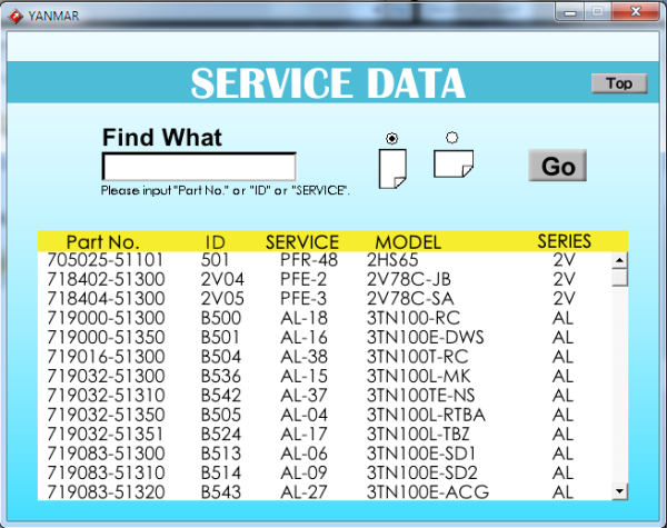 YANMAR INJECTION PUMP CD TEST DATA PART 2